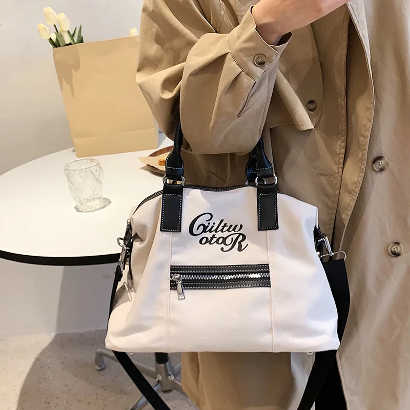 

CGCBAG 2022 модные роскошные дизайнерские сумки для женщин, Холщовая Сумка-тоут, Простая Дорожная вместительная сумка через плечо для женщин