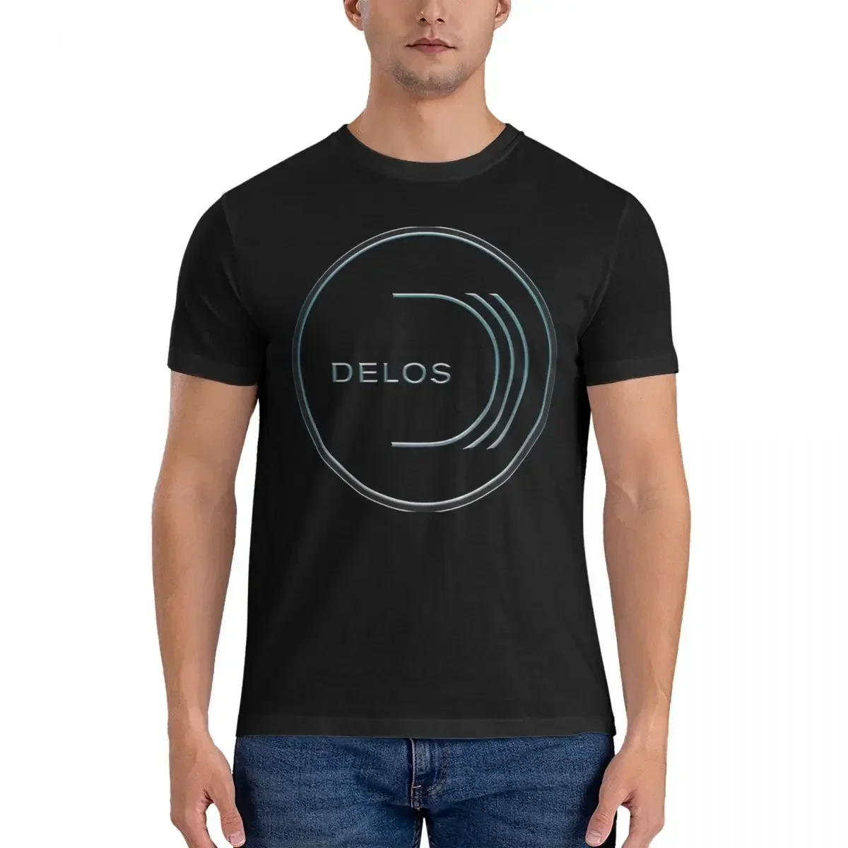 Футболки Delos мужская повседневная футболка Westworld из 100% хлопка летние женские топы