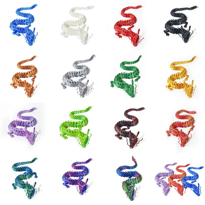 Хрустальная игрушка-дракон 30/45 см