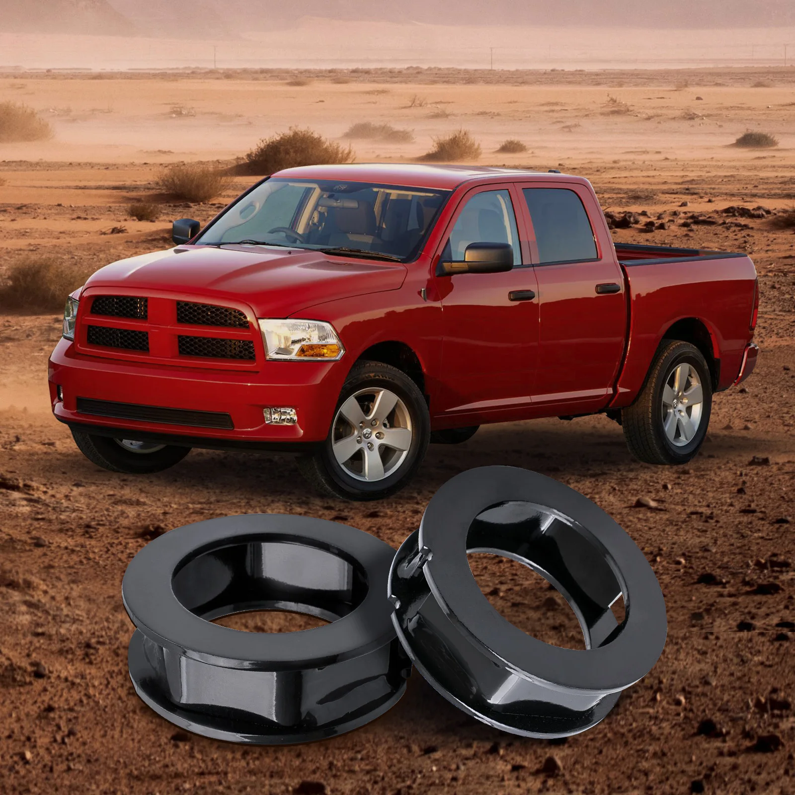 2 5 ''передний конец выравнивания подъемника комплект стойки для Dodge Ram 1500 2012-17