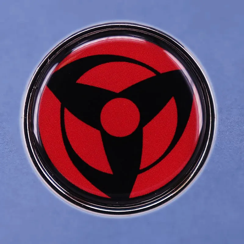 

Naruto Akatsuki Sasuke Uchiha Uchiha Itachi Kaleidoscope Enamel Pins Sharingan Metal Cartoon Brooch Backpack Collar Lapel Badge