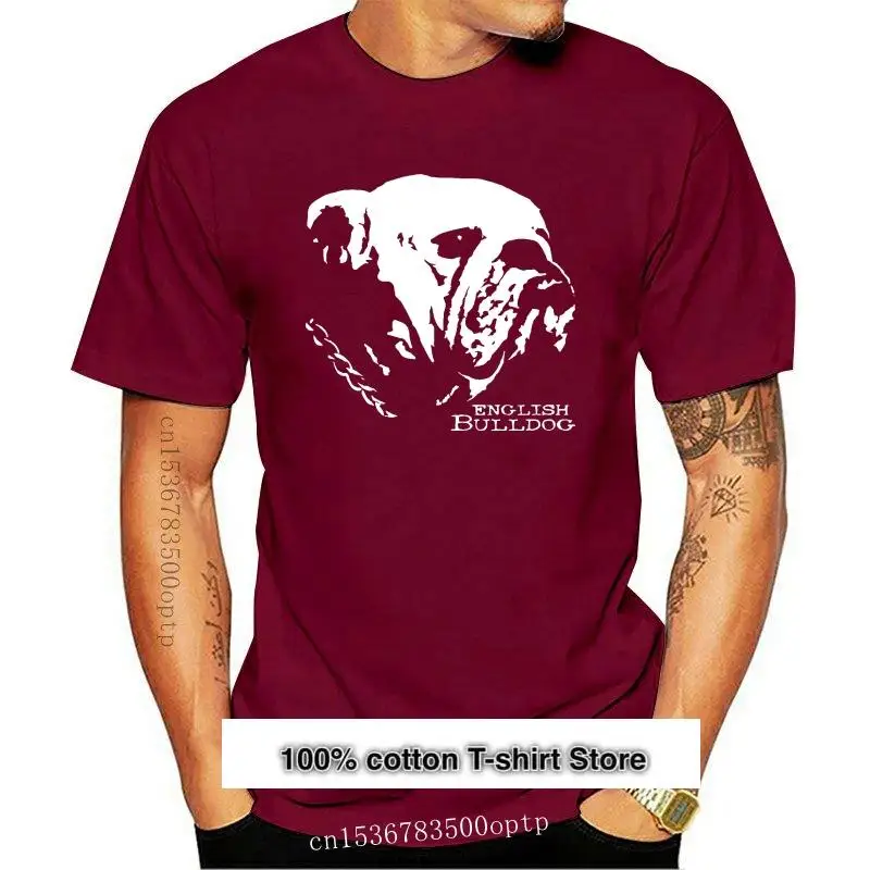 

New English Bulldog Mens T-shirt Dog Graphic 2021 Design British Bulldog S-3XL