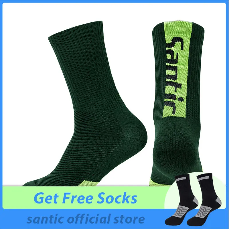 

Новые спортивные носки для велоспорта Santic, мягкие дышащие хлопковые носки для велоспорта