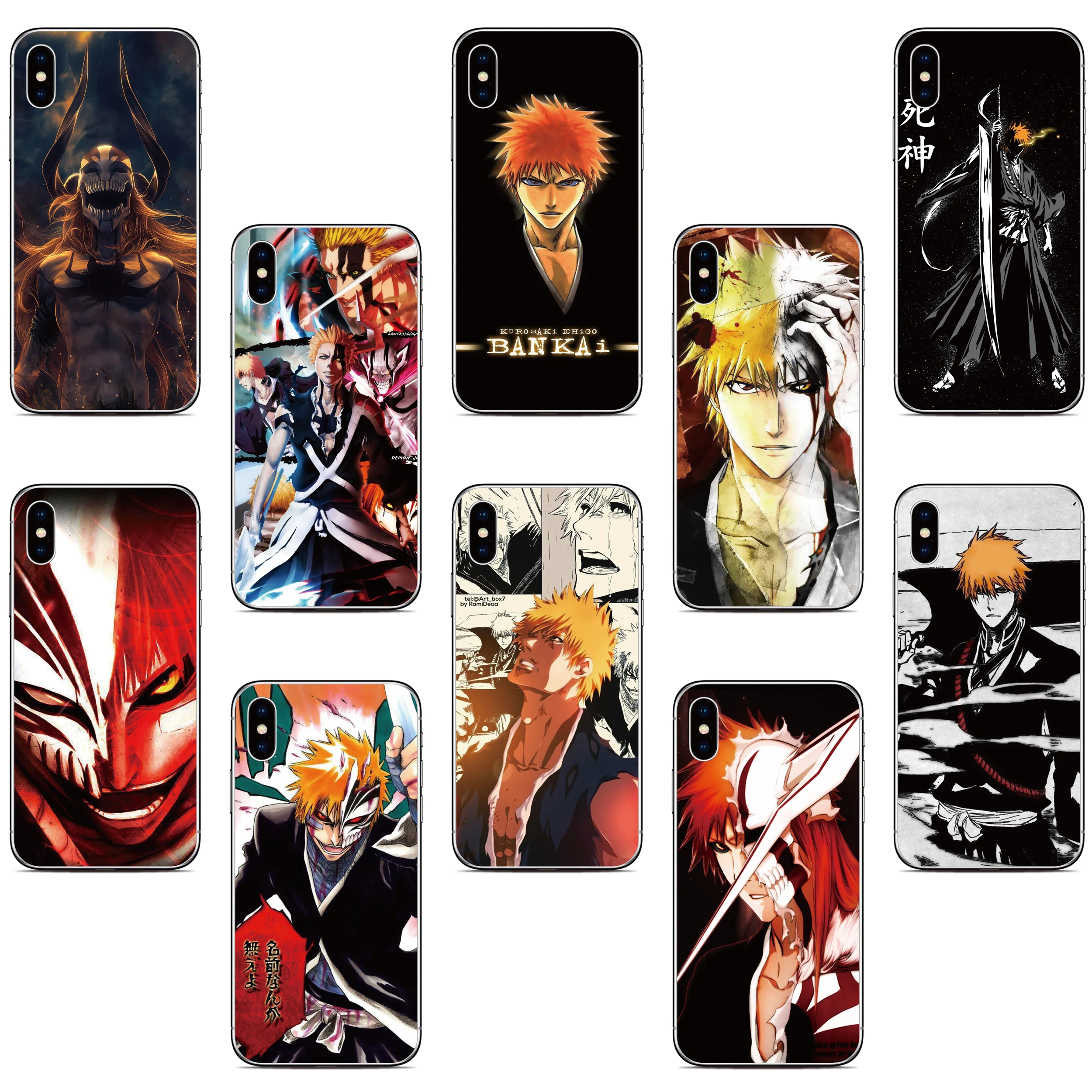 Чехол Manga Bleach для UMIDIGI G100 G9A G9C G9T G9 G6 5G Note 90 90C 90A G3 G5 A16 A15 A13 Pro Max Nothing Phone 2A 1 2 Cover
