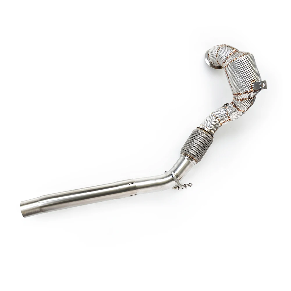 Подходит для Volkswagen Golf MK7/MK7.5 GTI 2.0T 2014-2020 водосточная труба из нержавеющей стали с