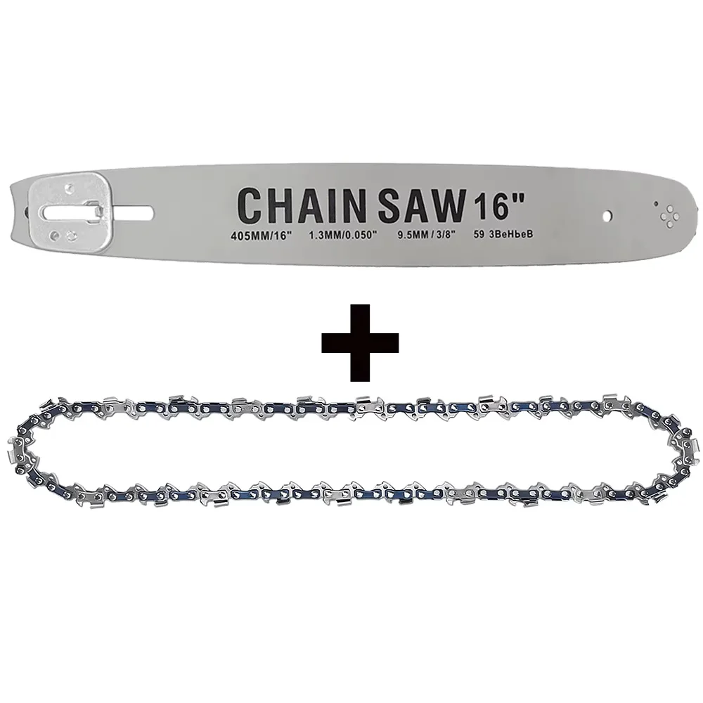 

Направляющая для электрической бензопилы PATUOPRO 16 дюймов, 1 шт., металлическая цепь для бензопилы, заменяет направляющую для 16-дюймовой цепной пилы и детали инструментов для электрической цепи