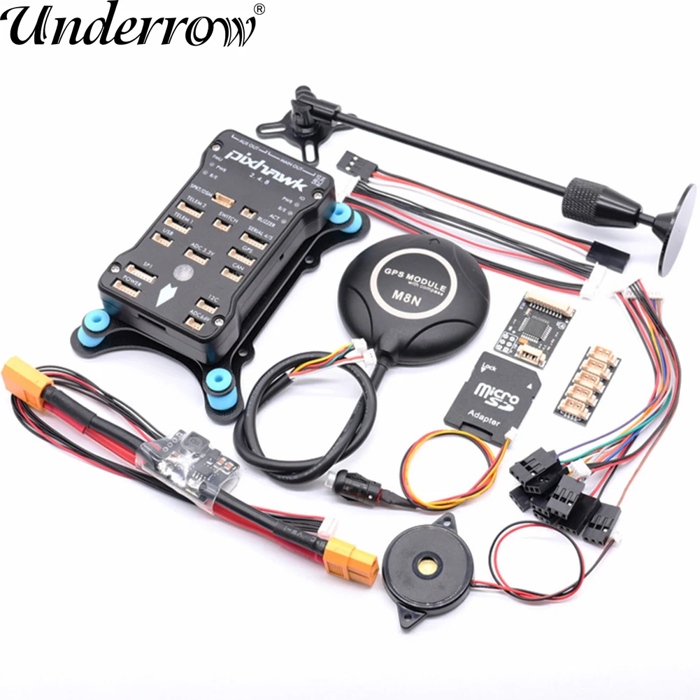 Полетный контроллер Pixhawk PIX PX4 2.4.8 M8N GPS модуль со встроенным компасом