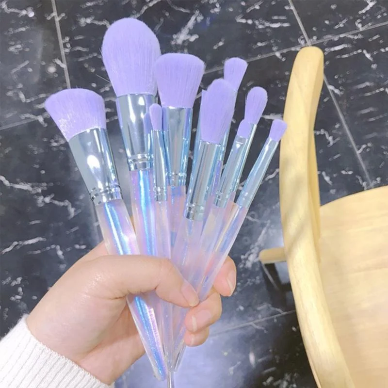 Набор кистей для макияжа из 10 профессиональных инструментов