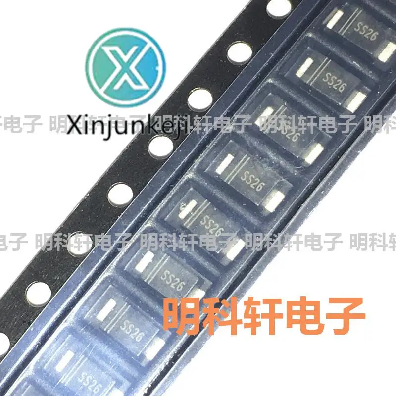 

100pcs orginal new SS26F SMAF 60V/2A SMD Schottky Diode