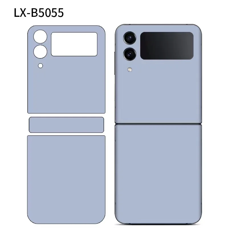 20PCS 3M Flim for Samsung Galaxy Z Flip4 5G Contrasting colors Back Screen Protector Film Cover Wrap Durable Protective Sticker