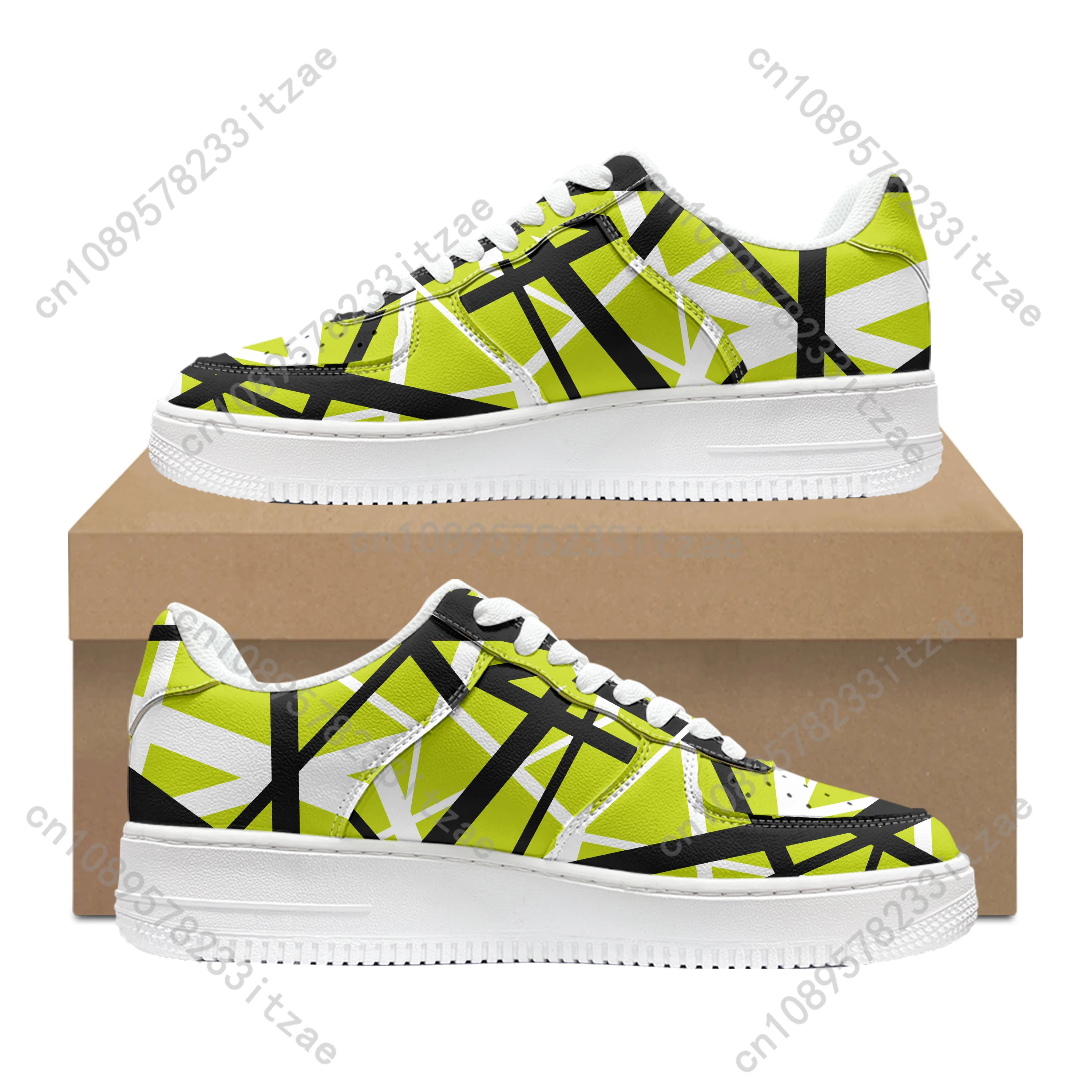 Мужские и женские кроссовки в полоску Van Evh 1984 Баскетбольная обувь AF стиле