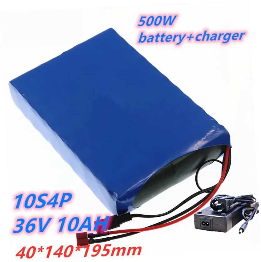 

Литий-ионный аккумулятор 10S4P для электромотоцикла, электрического велосипеда, 36 В, 10 А · ч, 42 в, 10000 мА · ч, 18650