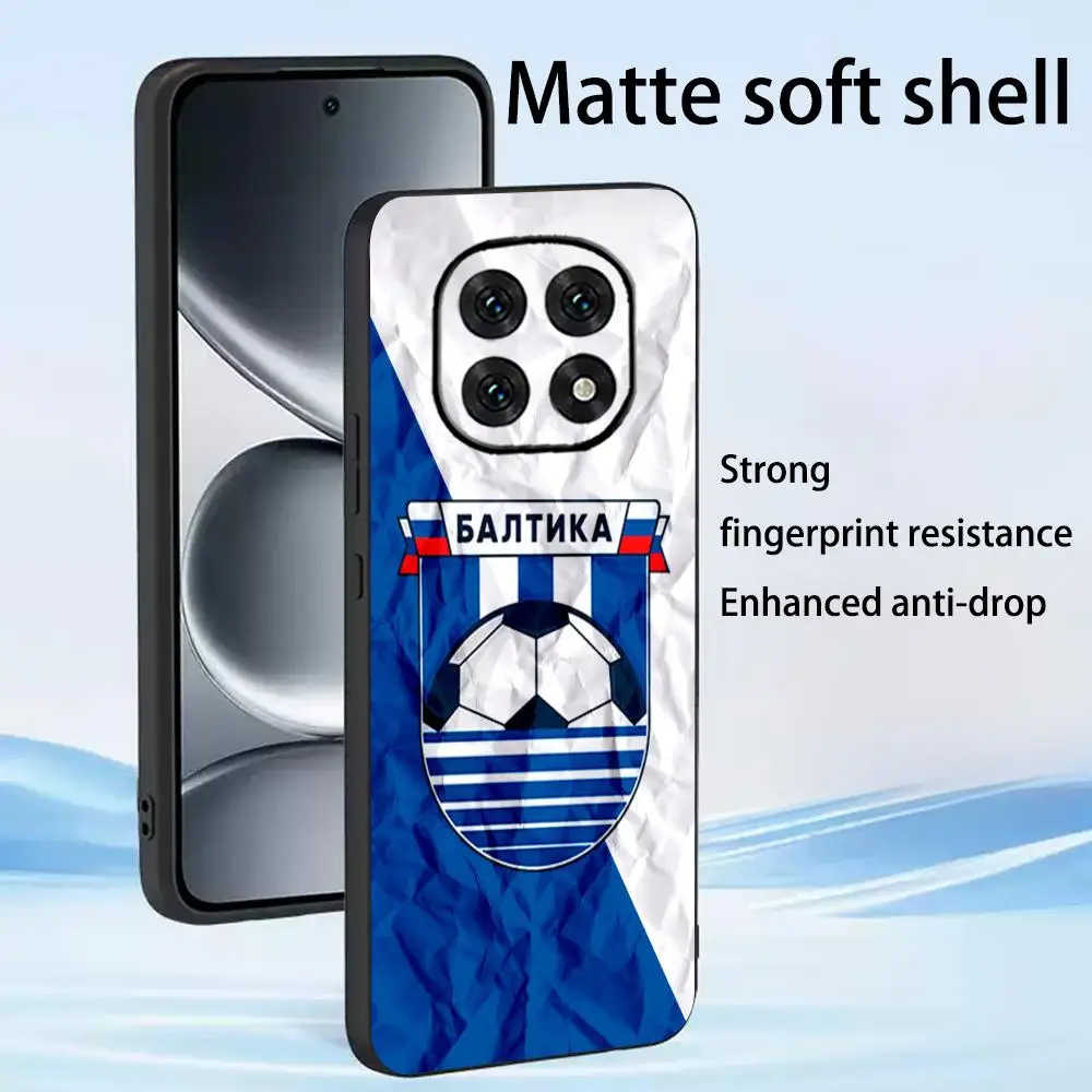 Фото Чехол для телефона Hot Baltika football FC Kaliningrad для Redmi Note 17 15 14 13 12 11 Pro Plus S 5G, мягкий черный чехол. №2
