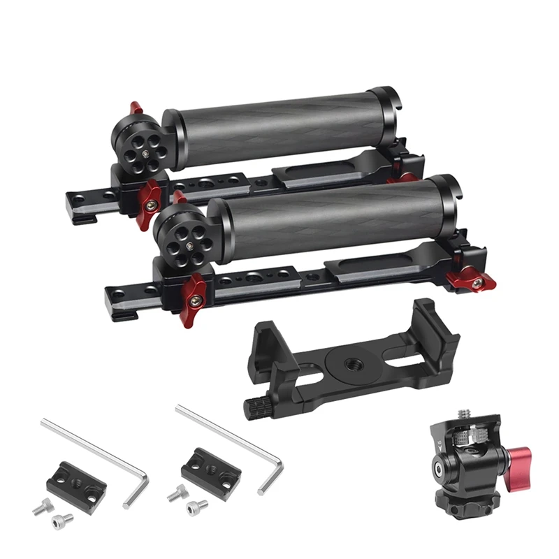 Для DJI Ruying RSC 2 RS2 Ручка-горшок Портативный двойной ручной стабилизатор Складная