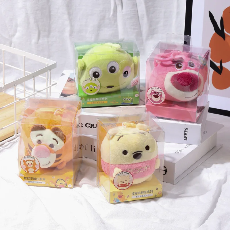 

Милая плюшевая игрушка Miniso Lotso TiggerPooh, мультяшный милый Инопланетянин, плюшевая кукла для снятия стресса, подарок для снятия стресса