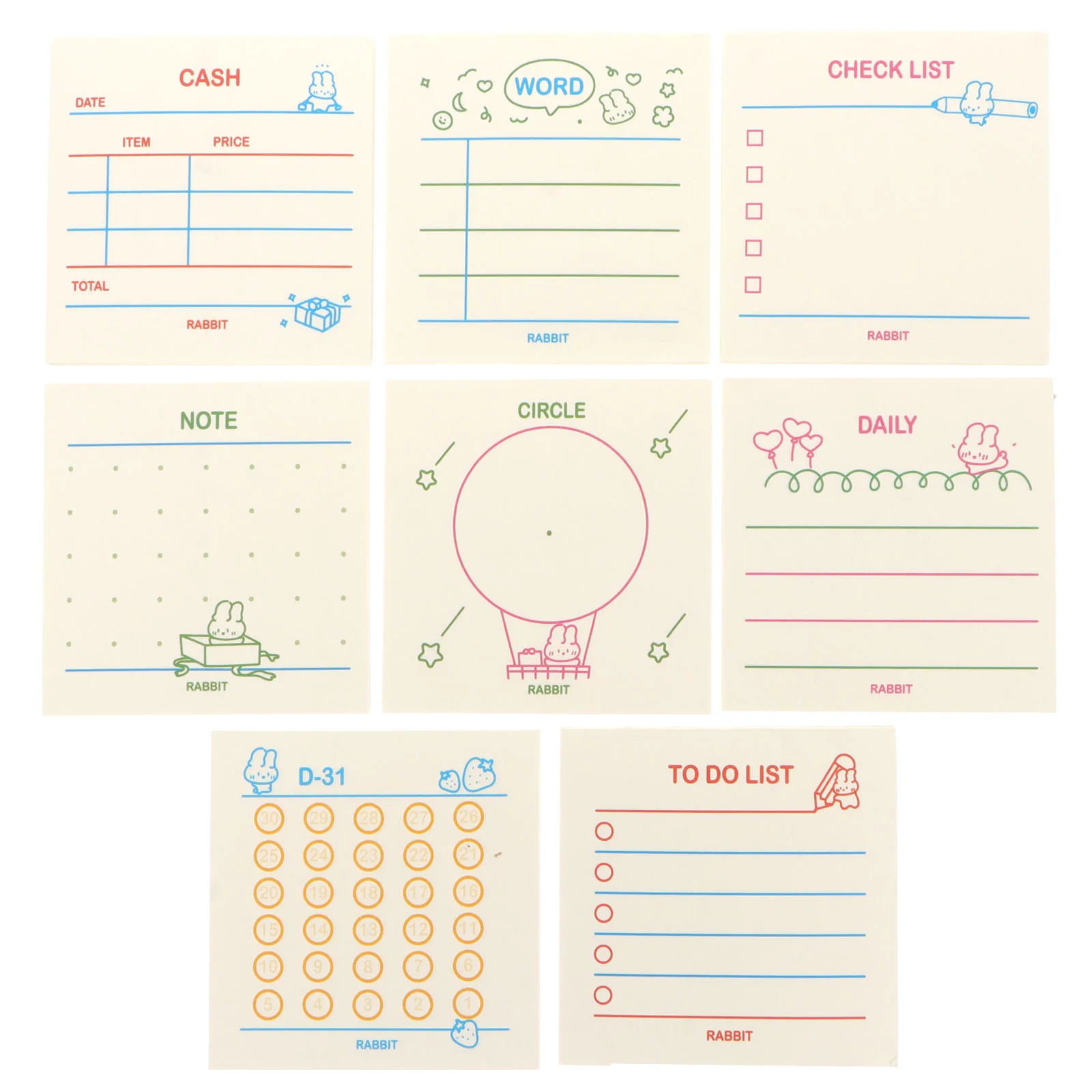 

Memo Note Self Pads Notes Stickers Sticky Sticker Adhesive Paper Stick Planner Tabs Notepad Post Message School List Stickies