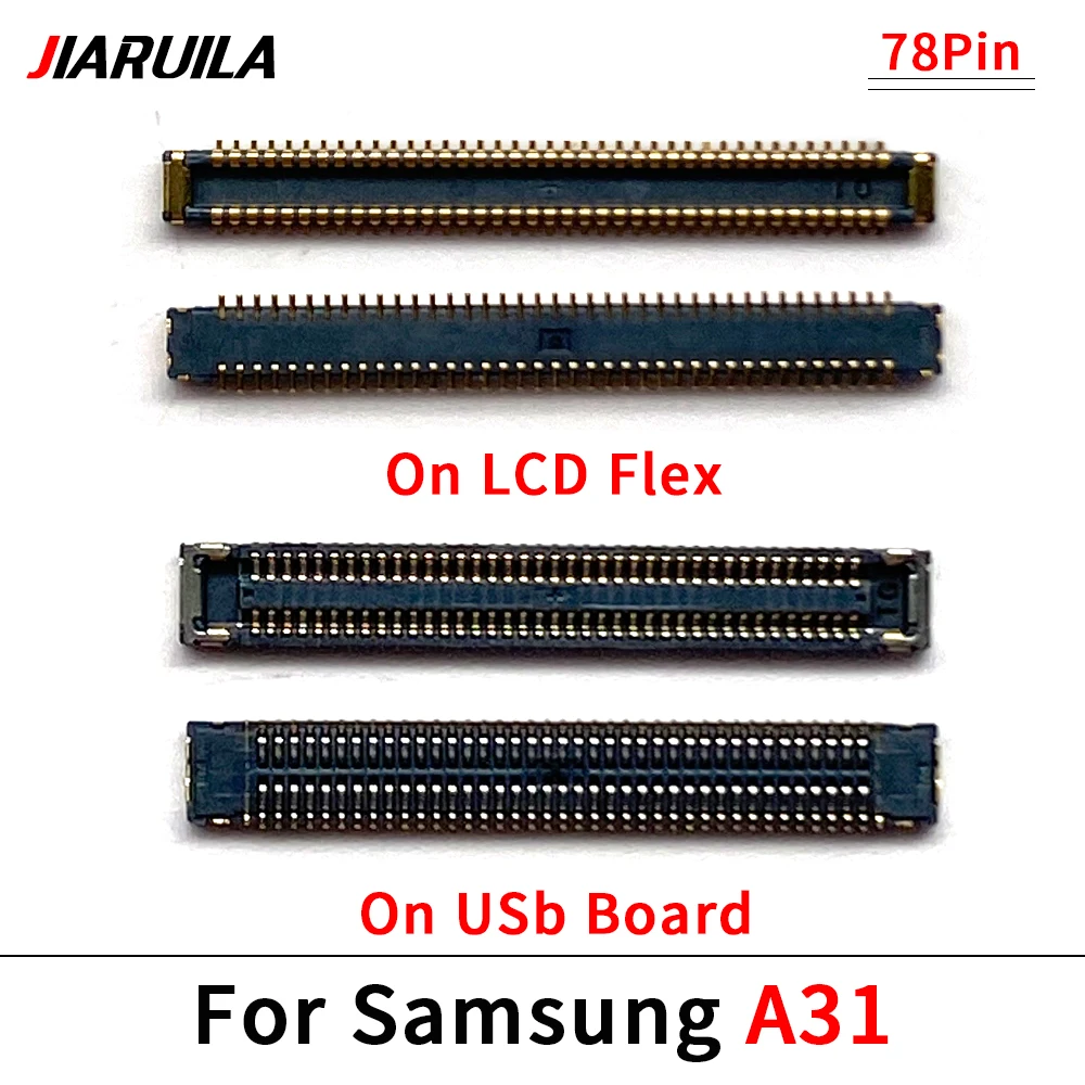 Гибкий FPC Разъем для материнской платы с ЖК-дисплеем Samsung A11 A115 A115F A31 A41 A51 A71