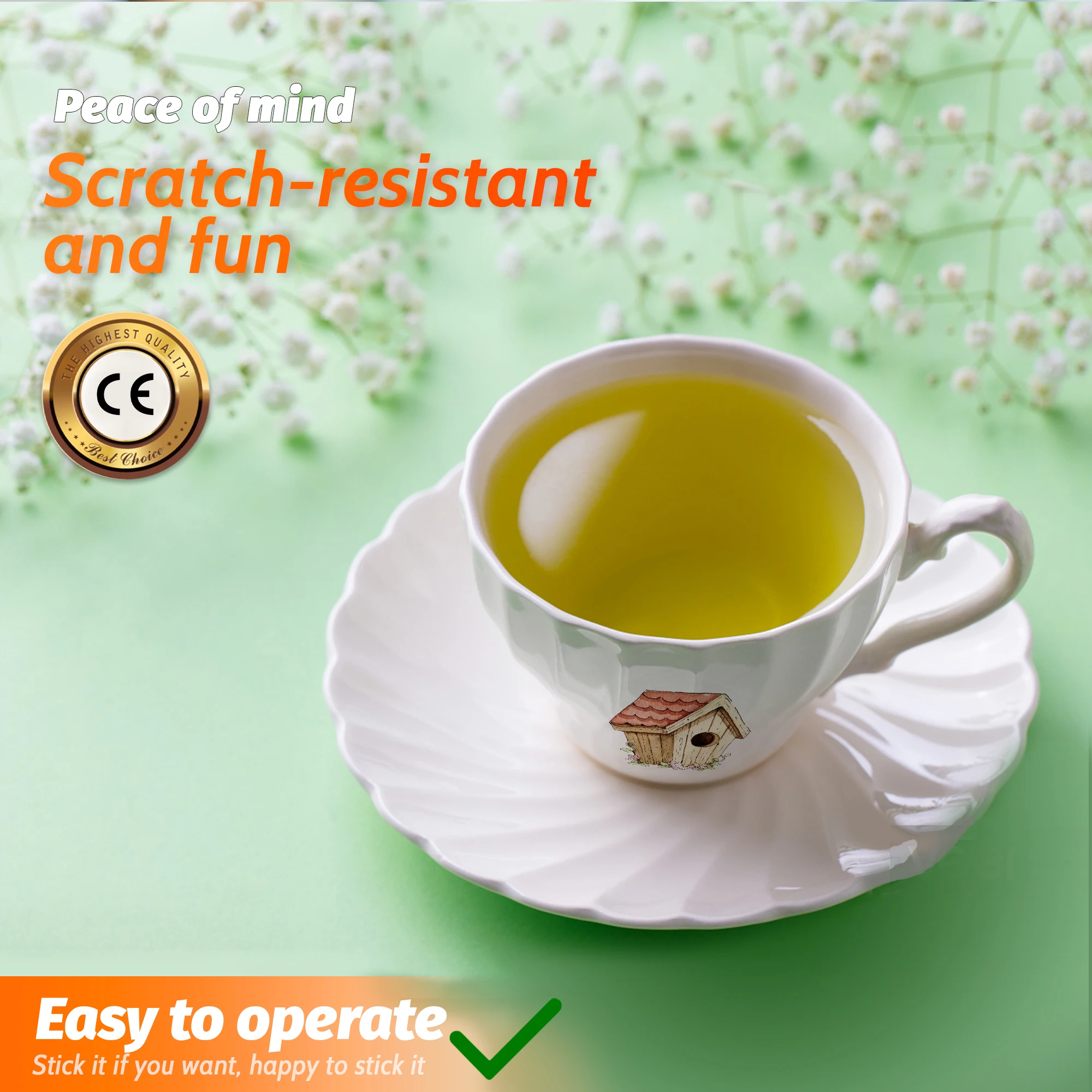 Рисунок 3 - Белая водоотталкивающая бумага