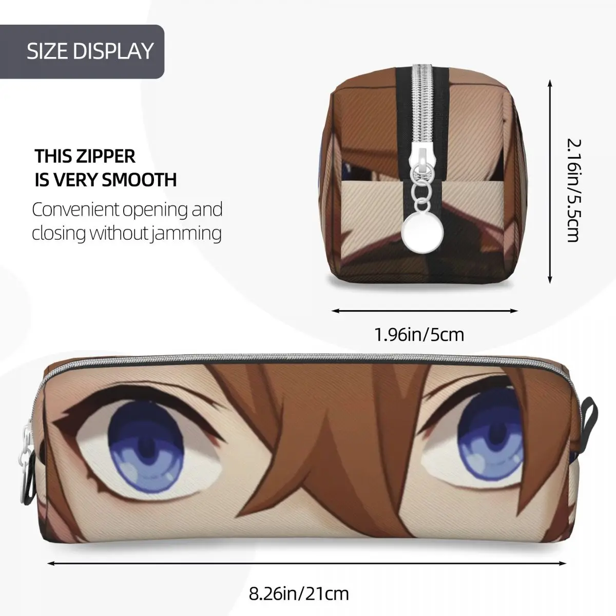 Пеналы для карандашей Childe tataglia Face Meme креативный держатель ударных ручек Genshin