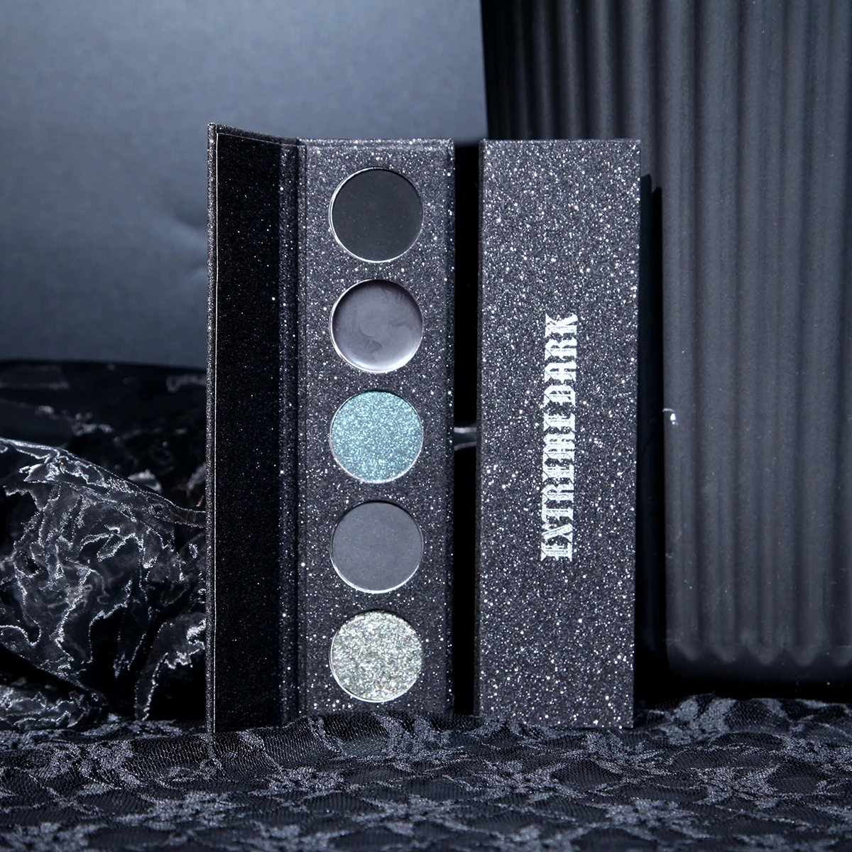 MAFFICK 5 цветов тени для век с очень темным лотком черные румяна крем изменением