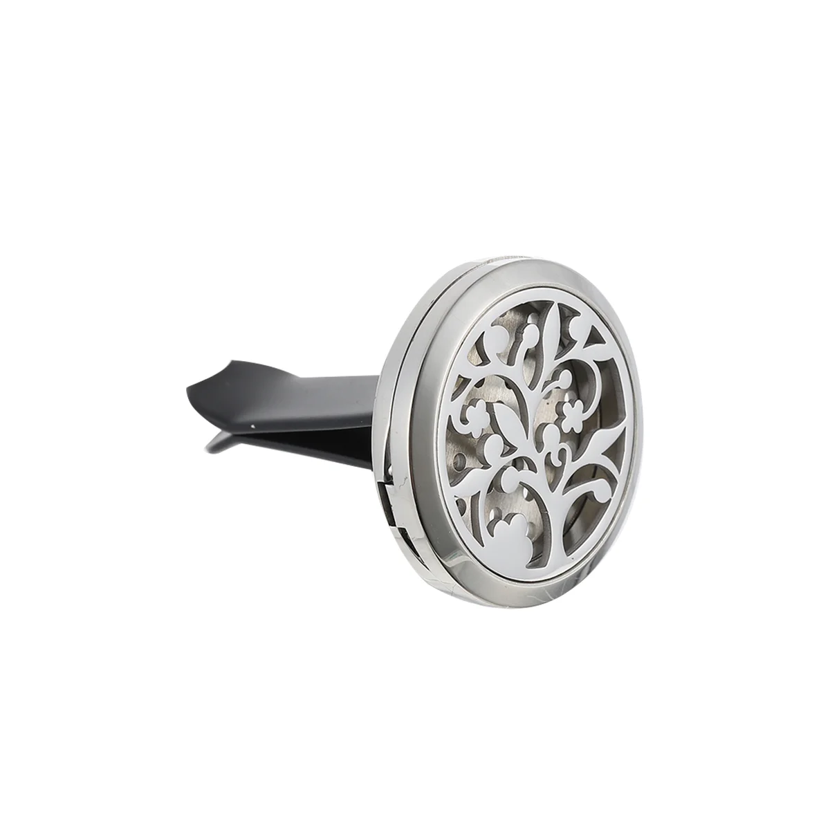 

Hollow Car Aromatherapy Clip Stainless Steel Delicate Aromatherapy Clip Car Decoration Vent Diffuser for Men
