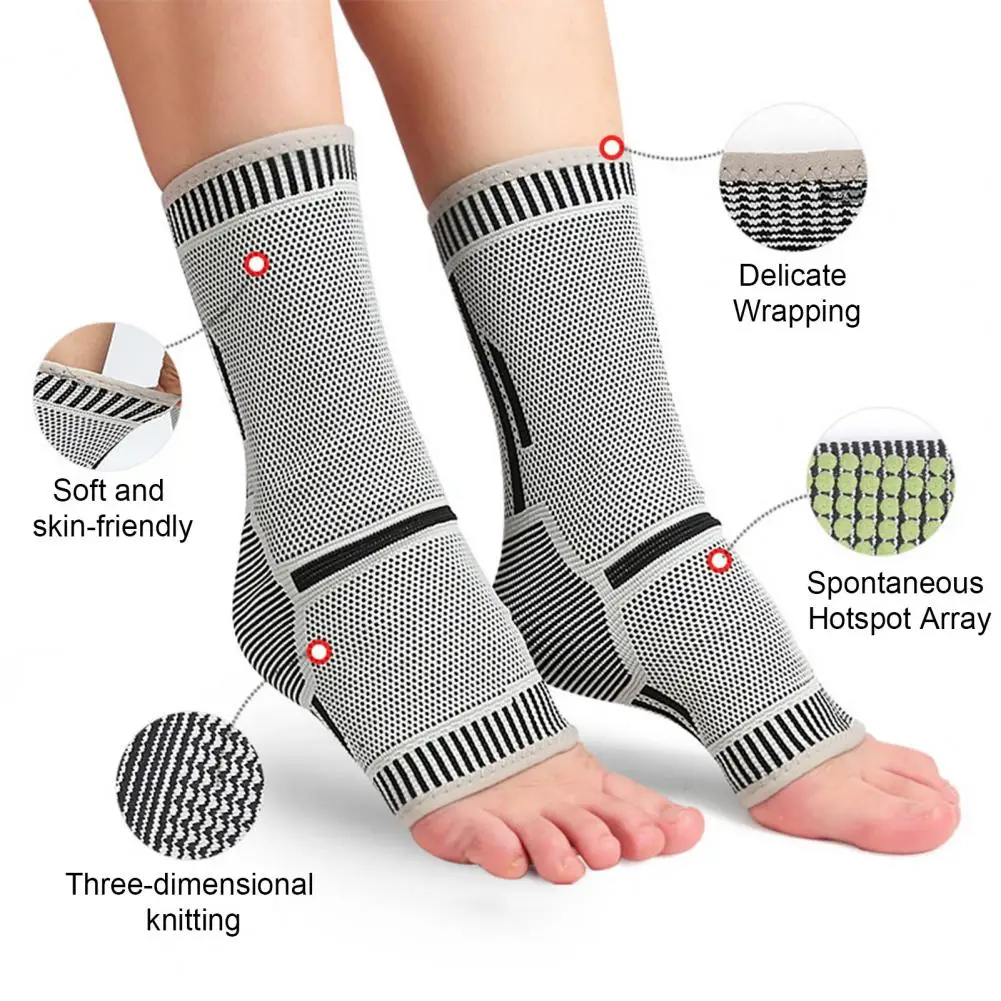 

Ankle Guard Sweat Absorption Ankle Brace Graphene Ankle Support Comfortable Sports Compression Warm Ankle Sleeves