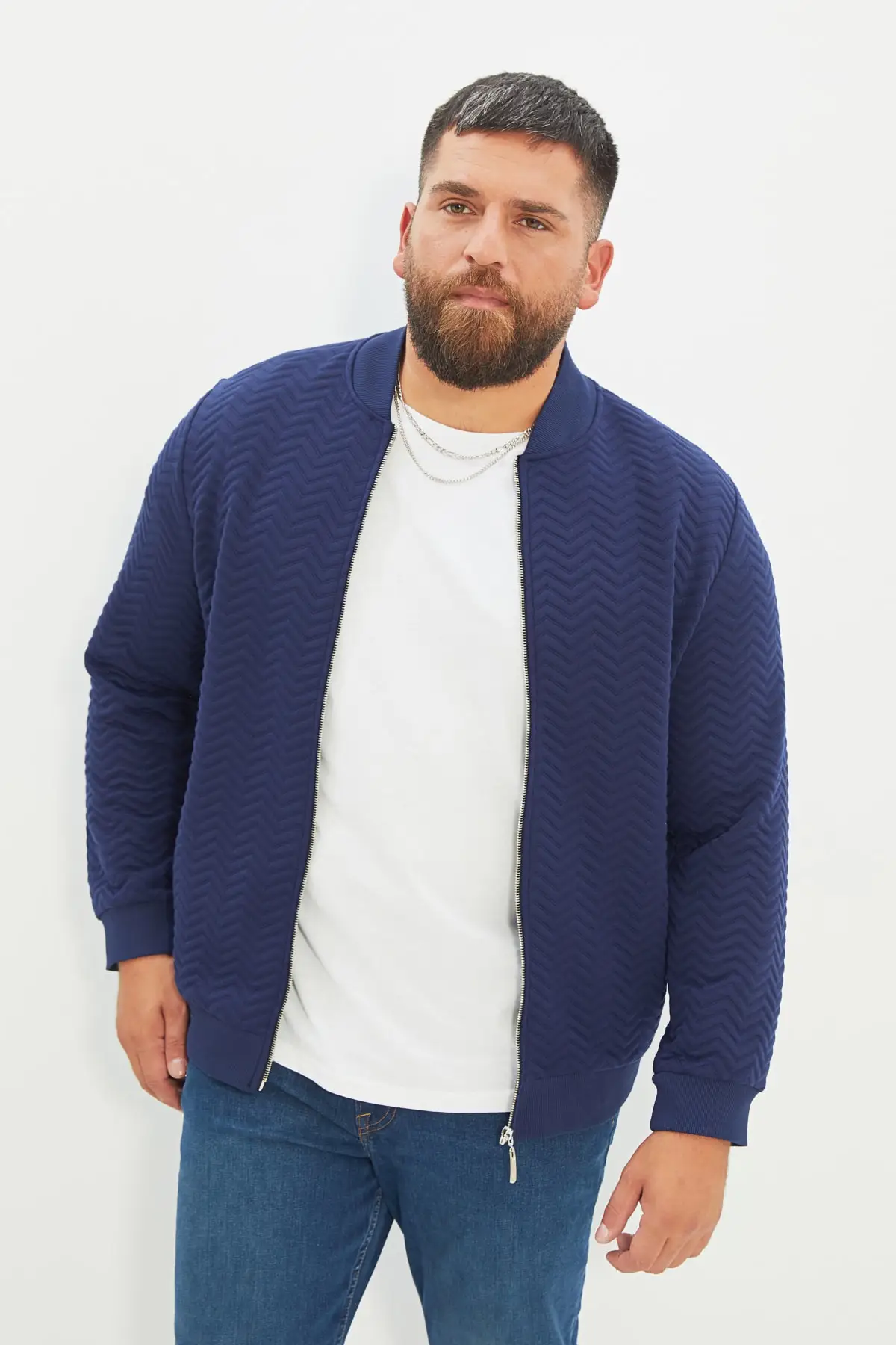 

Trendyol Men 'S Regular Fit Sweatshirt TMNAW22SW0828