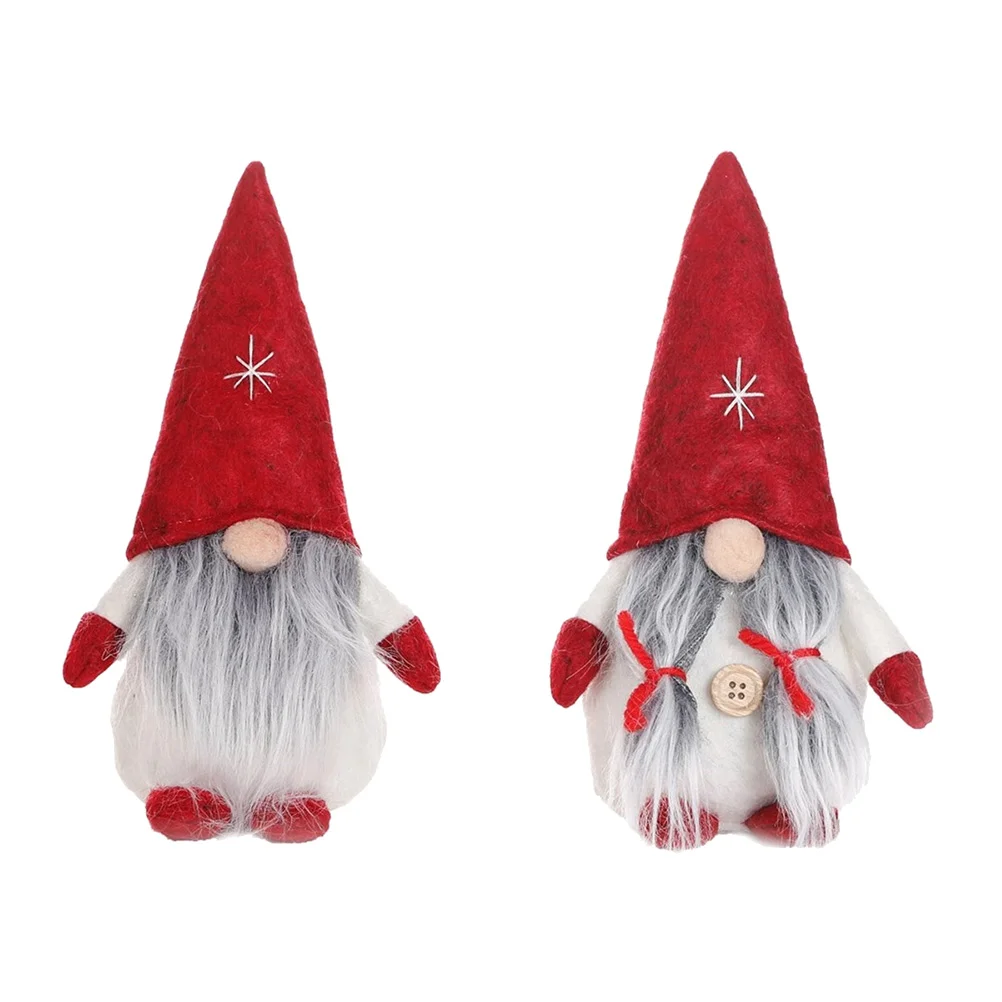 

Christmas Gnomes Santa Swedish Gnome Nordic Decoration Tomte Dollsplush Ornaments Table Ornament Gifts