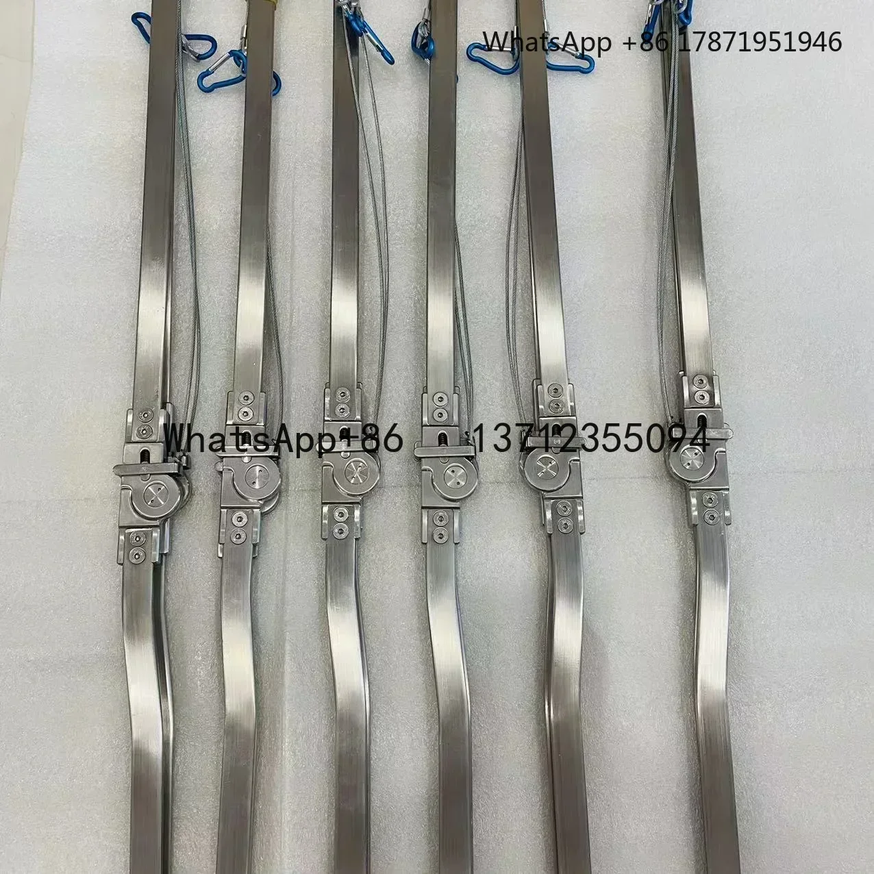 Прямой заводской ортопедический коленный сустав из нержавеющей стали пружинный