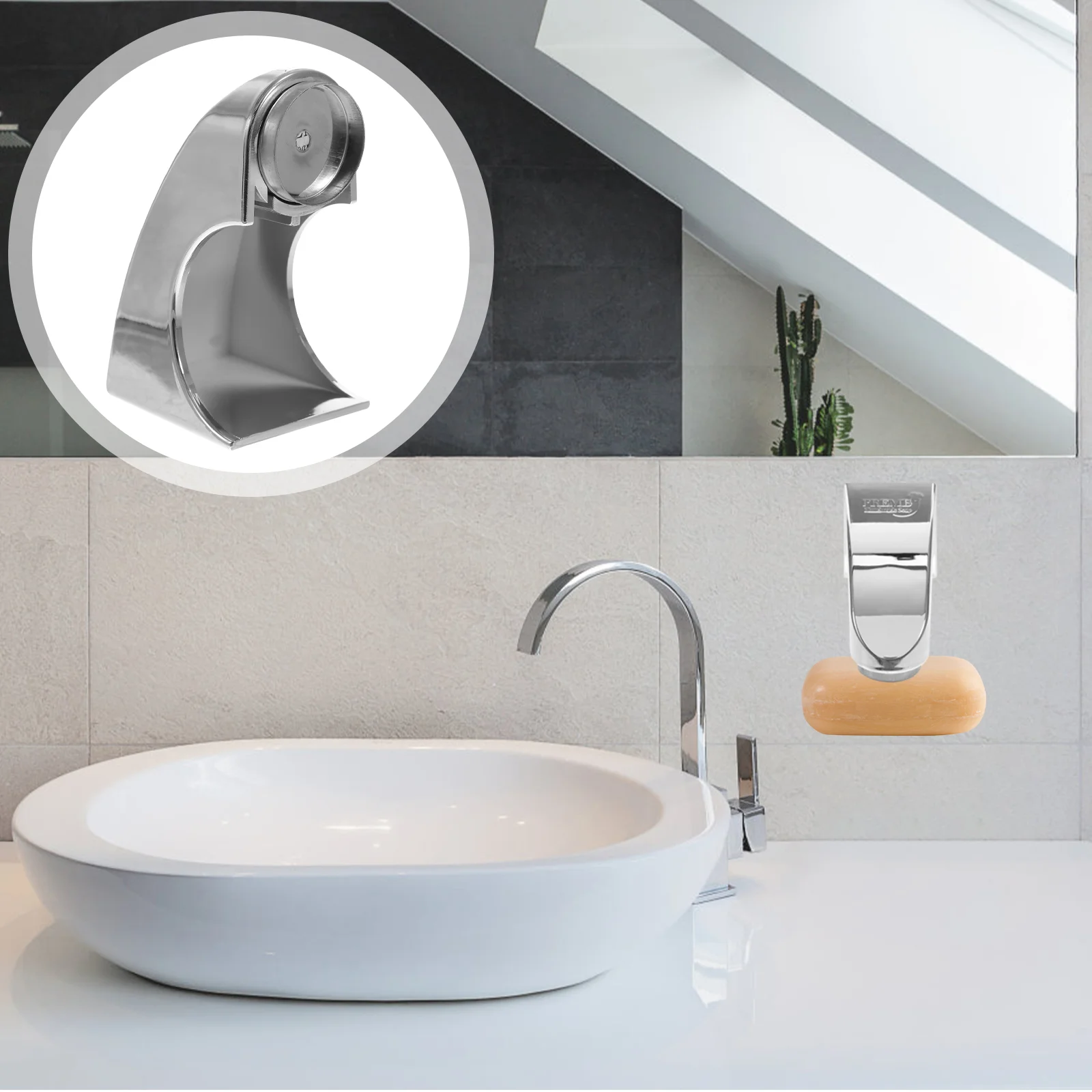 

Suspension Soap Holder Soap Box Electroplate Bath Soap Liquid Magnets Soap Stand Quick-to-dry Soap Rack