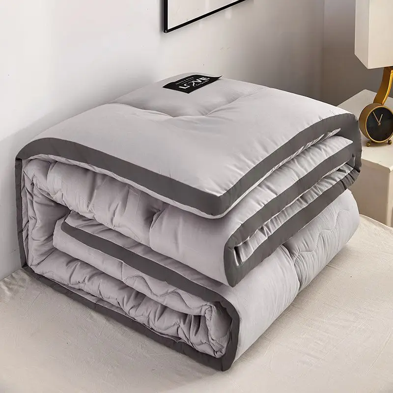 

Высококачественное зимнее одеяло, утолщенное теплое одеяло для кровати, Двухспальное покрывало, мягкое одеяло, домашние скандинавские одеяла из микрофибры с наполнителем