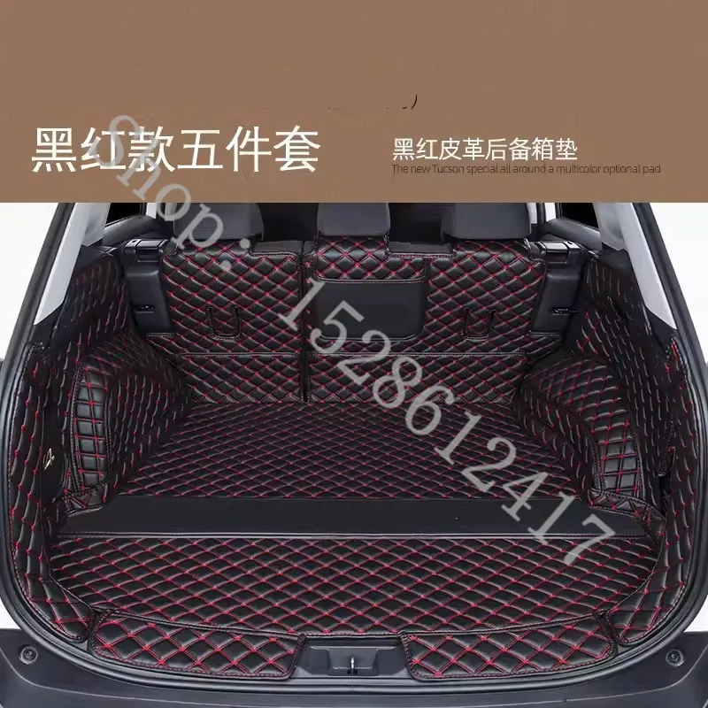 

For Toyota RAV4 RAV 4 XA50 XA 50 2020- 2023 5th Car Accessories Trunk Protection Leather Mat Catpet Interior Cover Part Styling