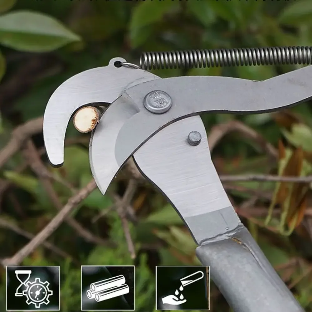 Двухколесный резак для ветвей профессиональный дерева с веревкой высокогорный