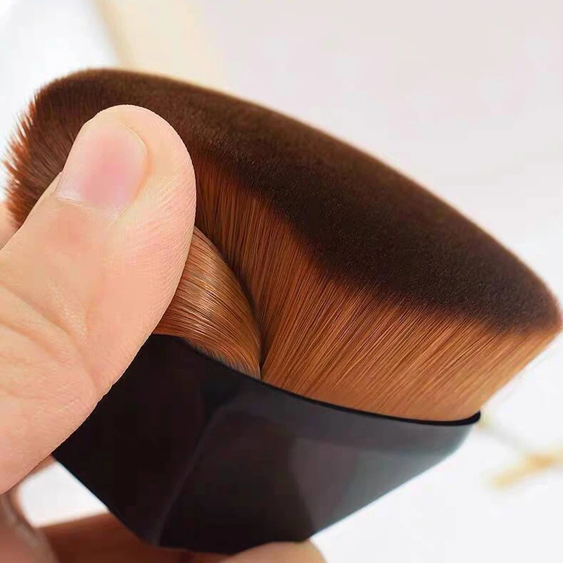 

1Pcs Foundation Brush BB Cream Makeup Brushes Loose Powder Brush Flat Kit Pincel Maquiagem No. 55 Make up Brushes