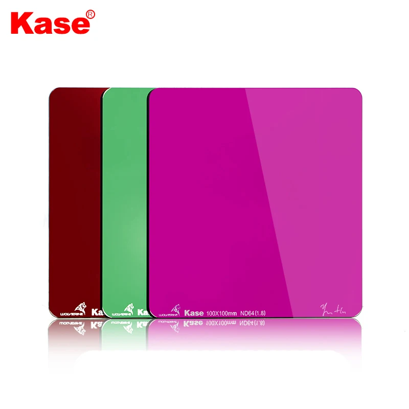 

Kase Wolverine shock resistant nd filter for lens with camera lens filter bag for canon lens