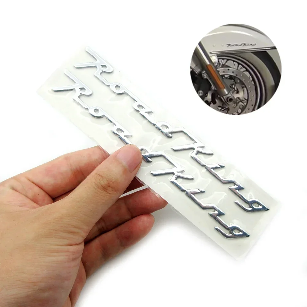 Кузов мотоцикла 3D хромированная эмблема значок наклейка детали для Harley Davidson Road