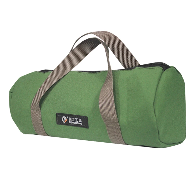 

Durable Thick Canvas Pouch Tool Bags Storage Organizer Instrument Case Portable For Electrical Tool Tote Bag Multifunction Case