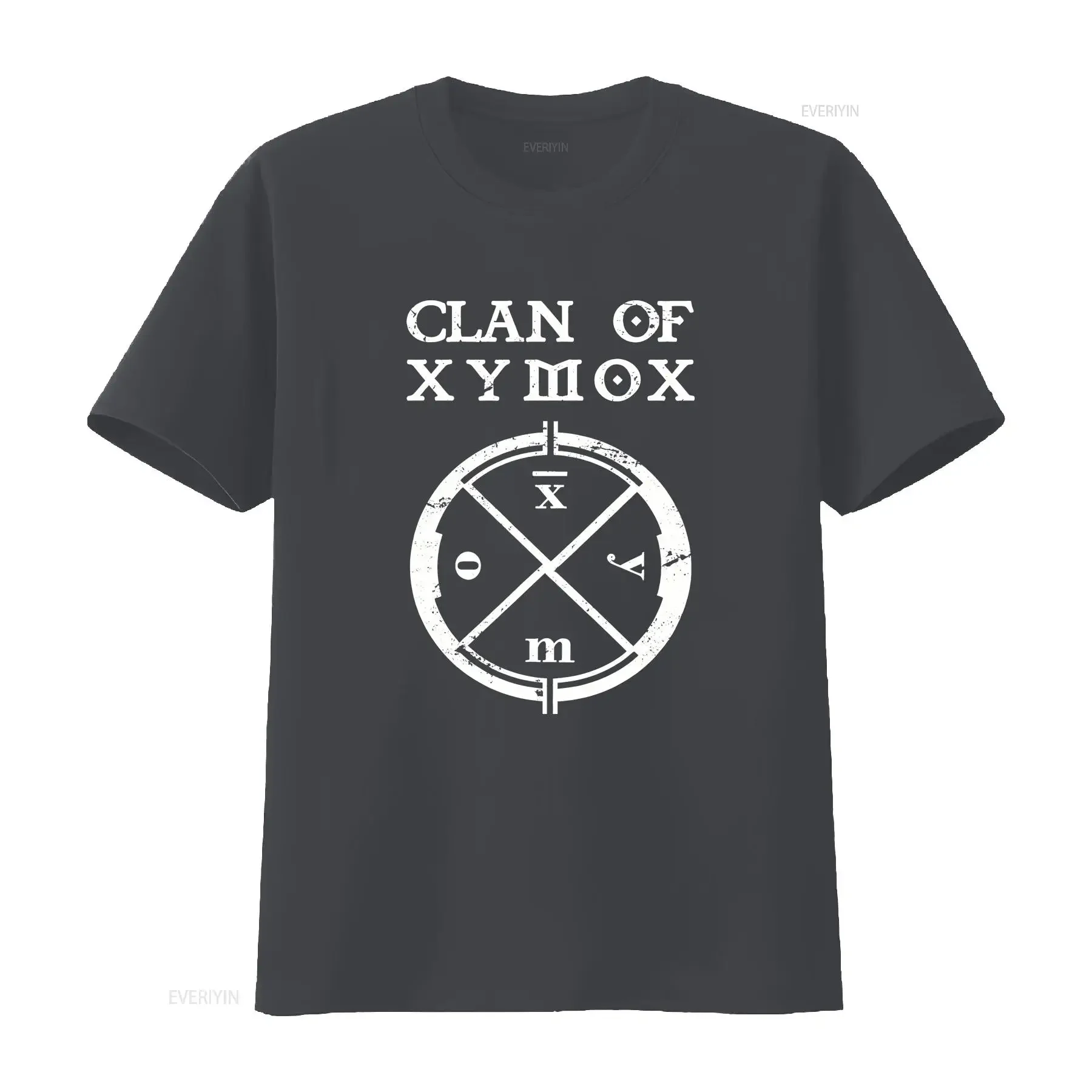 Фото Футболка с логотипом группы Clan Of Xymox в стиле пост-панк, размеры S-5XL, SS420, винтажная, с легким графическим принтом, стильная, мягкая, уличная одежда №4