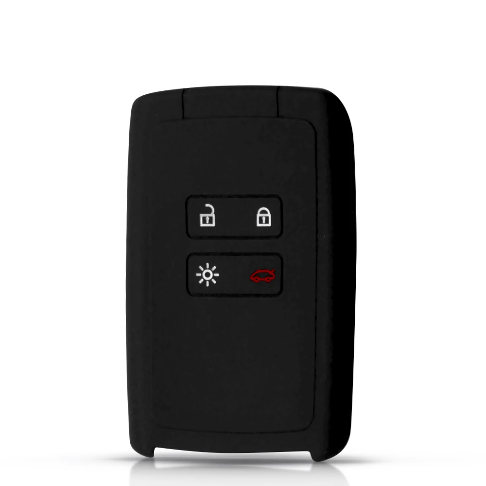 

Силиконовый чехол KEYYOU для автомобильного ключа с 4 кнопками для Renault KOLEOS, Kadjar, Arkana 2017, чехол для пульта дистанционного управления Samsung QM5