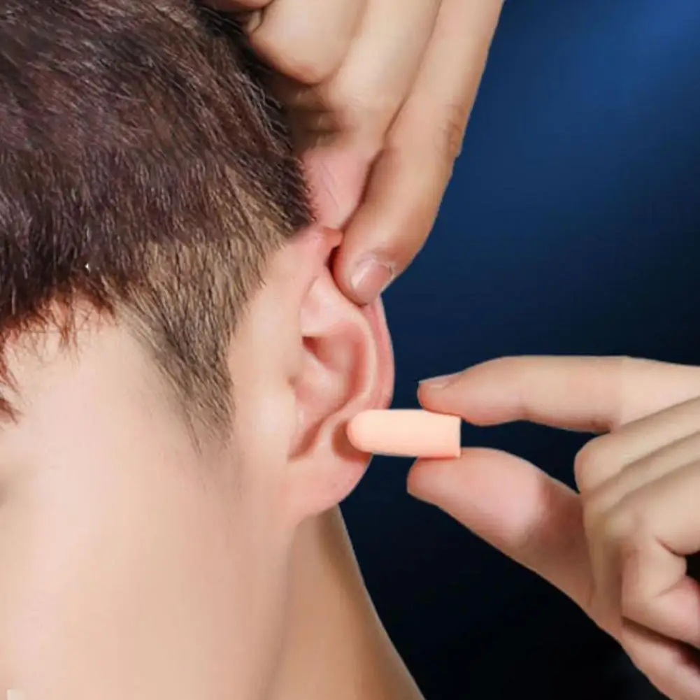 

Soundproof Lightweight Sleeping Soft Protector Sponge Earplug for Sleep