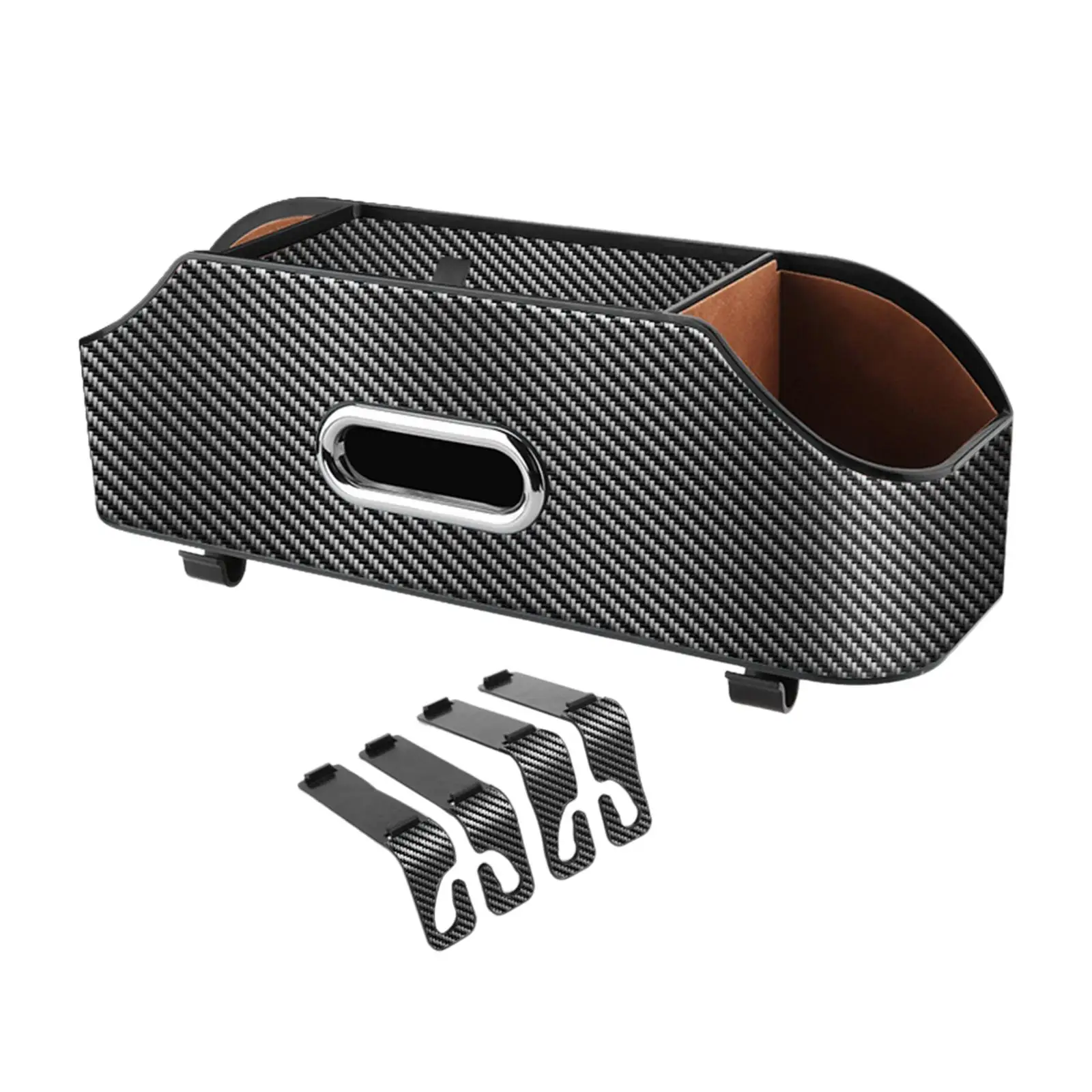 Органайзер на спинку автомобильного сиденья коробка для салфеток с крючками