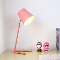 phyval nordic creative macaron table light candy colorful adjustable led table lamps for bedroom study reading decor home light