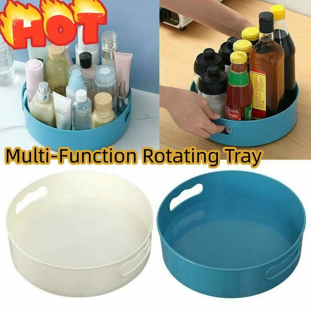 

Вращающийся на 360 градусов лоток, круглая стойка для хранения специй, поворотный стол, держатель для кухонной банки, ящик для хранения, много...