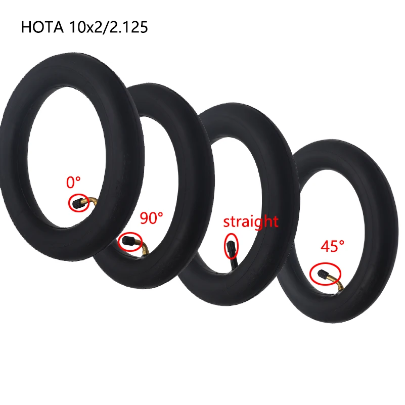 for 10x2/2.125 Wheel Tire Electric Scooter Balancing Hoverboard Tyre HOTA 10 Inch Inner Tube Camera