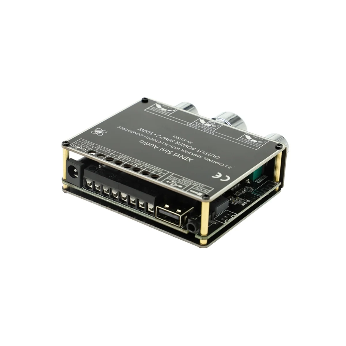 

2.1 Channel Bluetooth Amplifier Board TPA3116 50Wx2+100W High-Power Left and Right Channel Subwoofer Audio Module E100H
