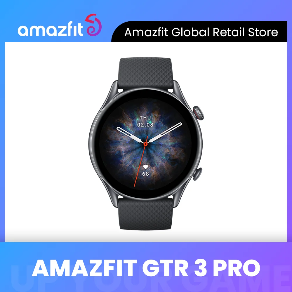 חדש Amazfit GTR 3 פרו Smartwatch HD AMOLED תצוגת 12-יום סוללה חיים חכם בריאות קל חכם שעון עבור IOS עבור Andriod