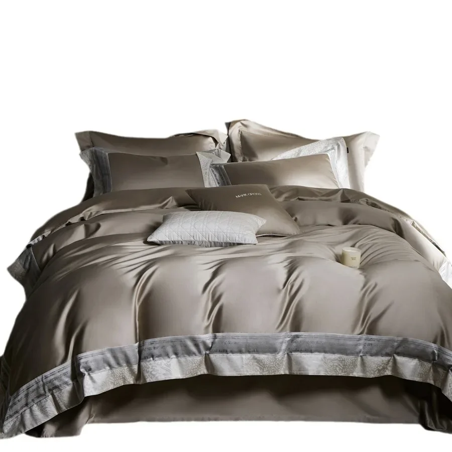 Благородный старый стиль денег! Комплект постельного белья из 4 предметов