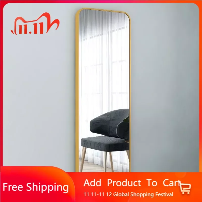 

Full Body Decorative Mirror Wall Vanity Aesthetic Decorative Mirror Espelho Bedroom Decorativo Decoration Living Room YY50DC