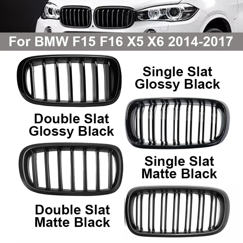 

1 пара, автомобильные решетки для BMW F15 F16 X5 X6 F85 F86 2014-2017