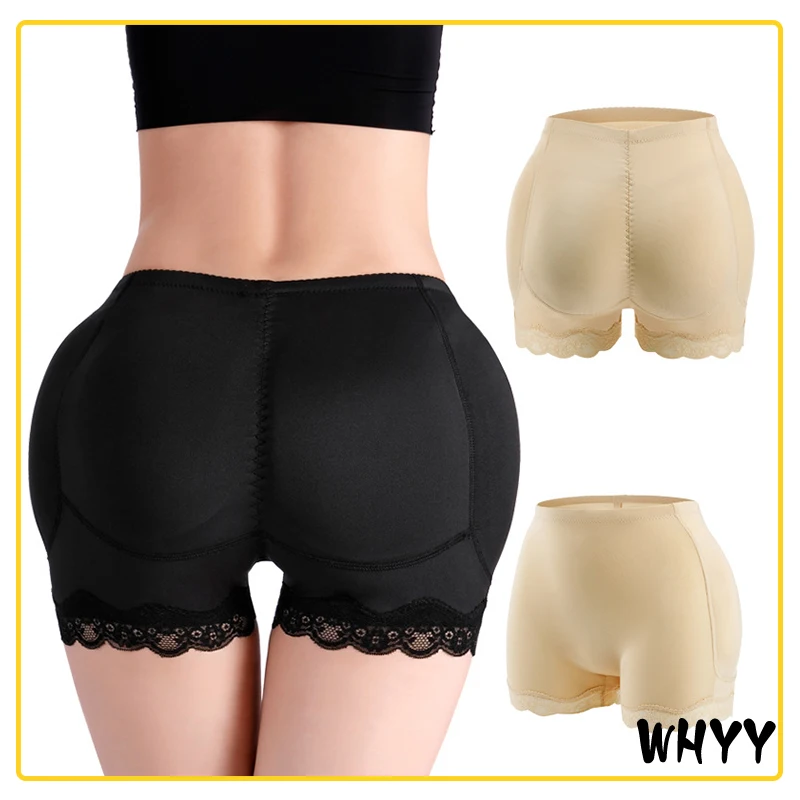 

Женские Корректирующие шорты с подкладкой, шорты с высокой талией, моделирующие трусики, подтягивающие ягодицы
